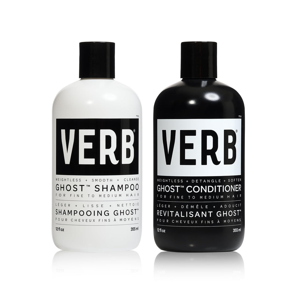 VERB Ghost duo front packaging showing clean bottles and lightweight benefit