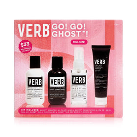 VERB Ghost kit front packaging showing compact travel-ready benefits