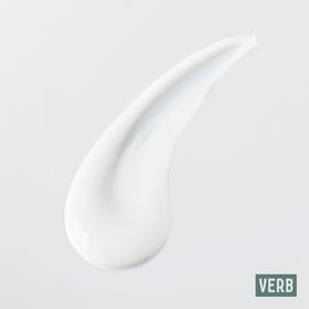 VERB Ghost Primer bottle with ingredients label highlighting moringa oil and green tea