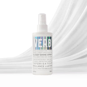 VERB bottle next to a ruler to show 6.5 fl oz size for travel-friendly benefit