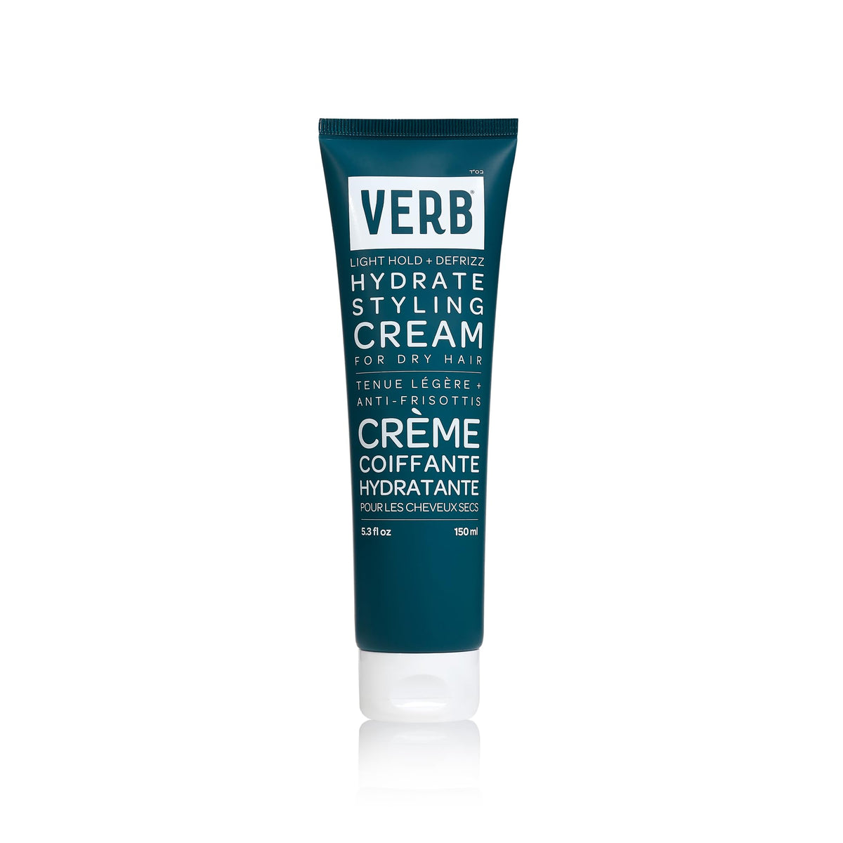 VERB front packaging tube showing product and size for easy identification