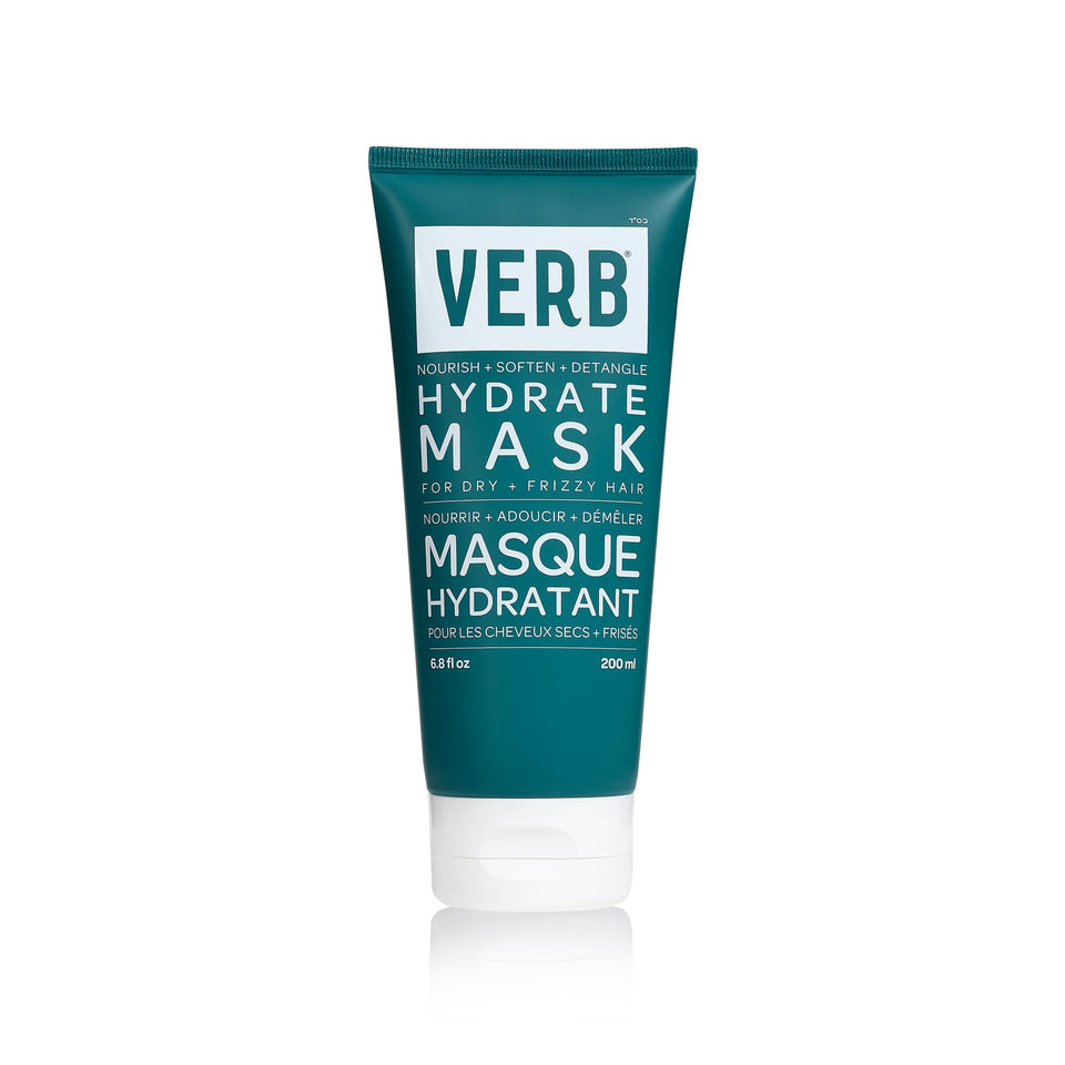 VERB Hydrate Mask jar front view showing clean packaging and hydration benefits