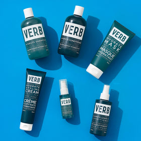 VERB bottles next to ruler showing 12 oz sizes for accurate usage expectations