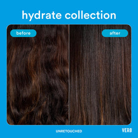VERB close-up of Hydrate cream texture illustrating lightweight, non-greasy feel