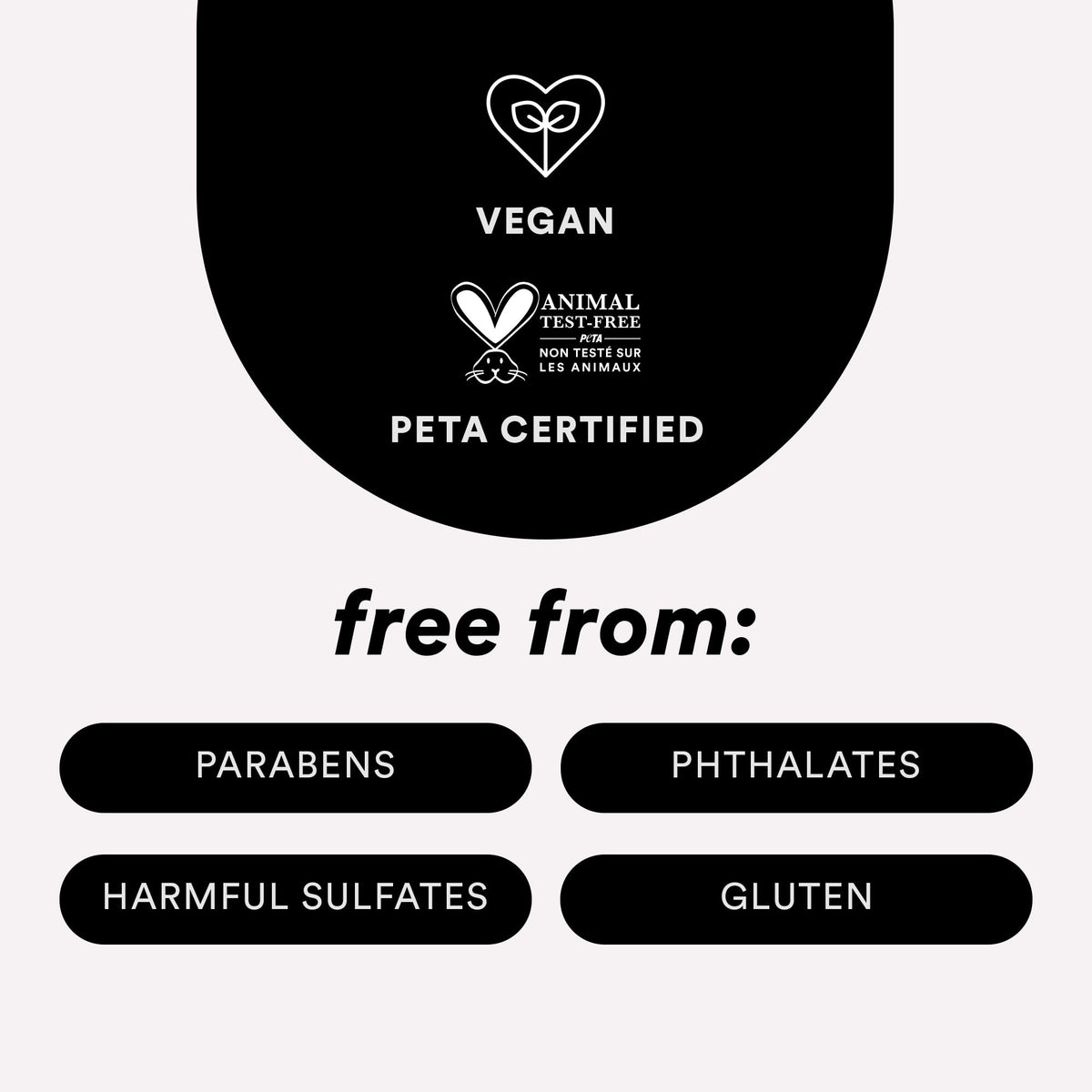 VERB Ghost product label zoomed on ingredients for transparency and care