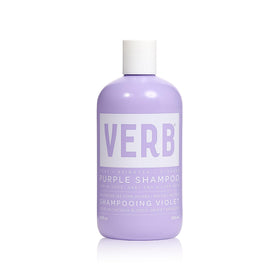 VERB front bottle view showing purple shampoo for brightening hair