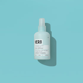 VERB product styled in beach setting conveying fresh coastal vibes