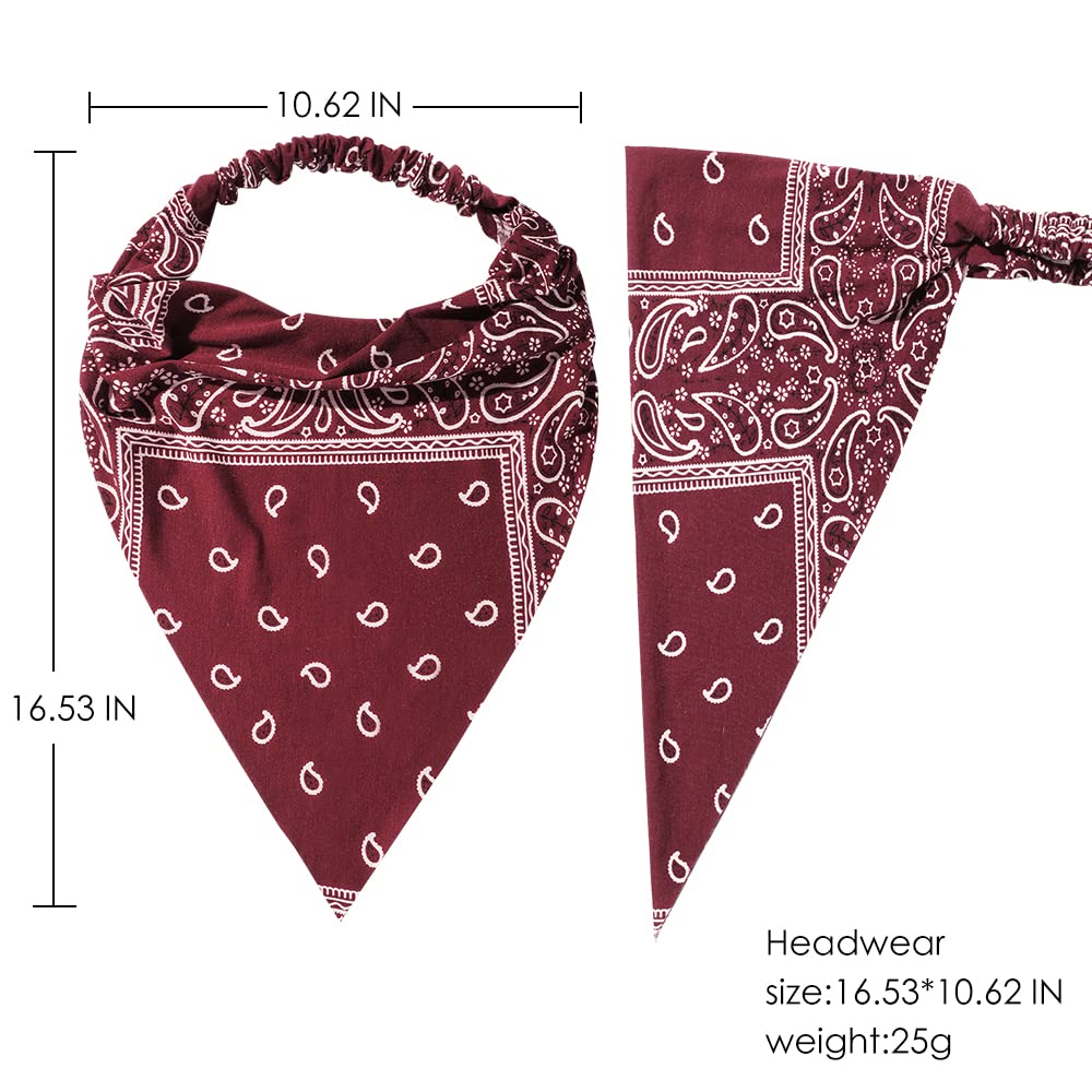 Vercret scarf next to ruler for size comparison showing full triangle coverage