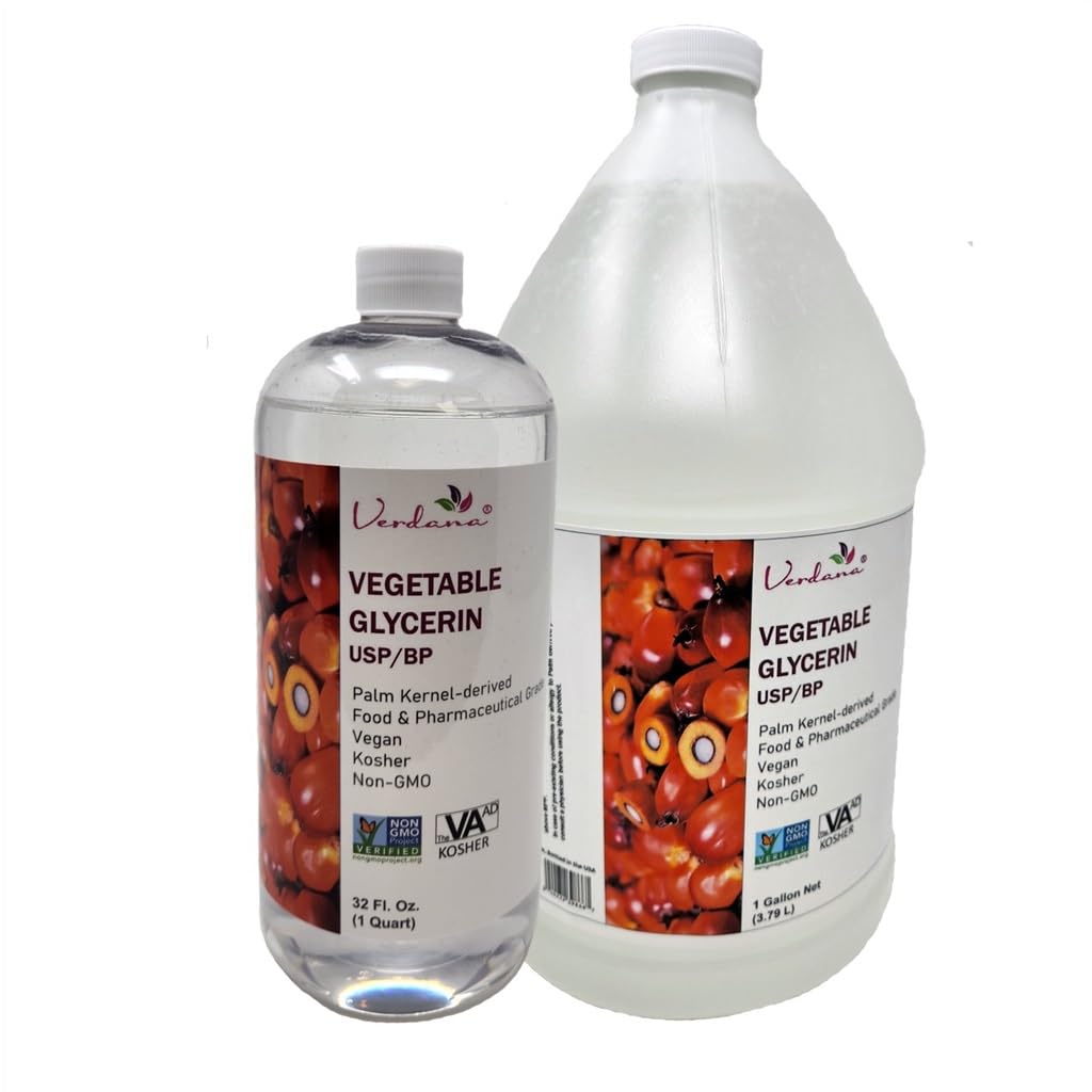 Verdana bottle beside measuring cup showing 32 fl oz scale for accurate formulation
