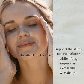 Verli bottle on bathroom counter conveying clean beauty lifestyle use