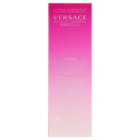 Close detail of Versace bottle lid showing high-quality finish and protection