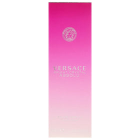 Ingredient collage highlighting Versace notes like yuzu, pomegranate and peony