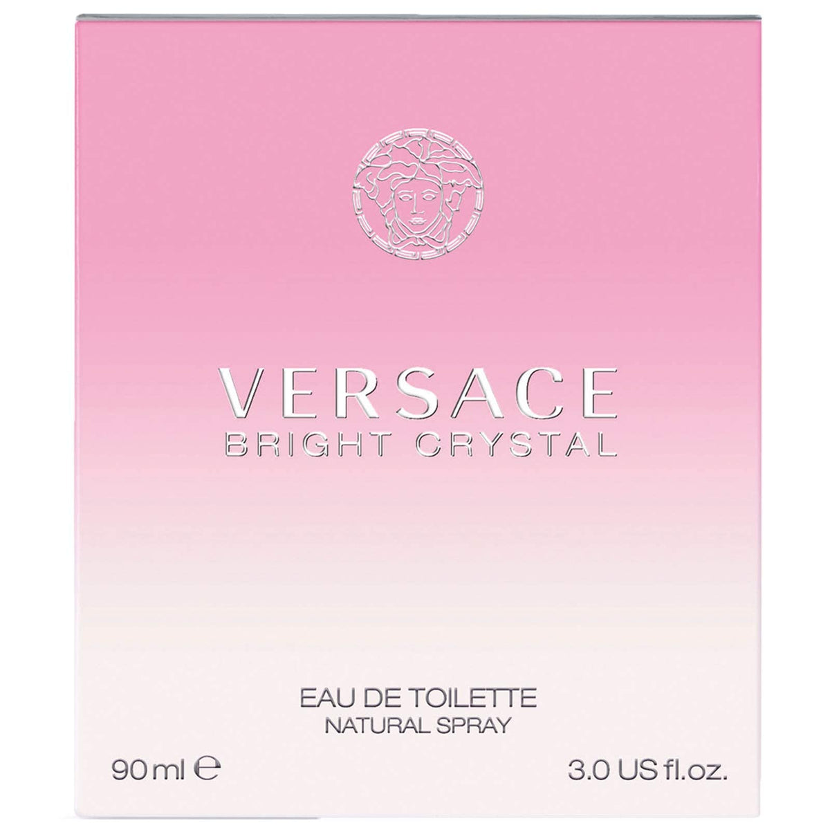 Versace Bright Crystal cap close-up highlighting bottle detail and luxurious finishing touch