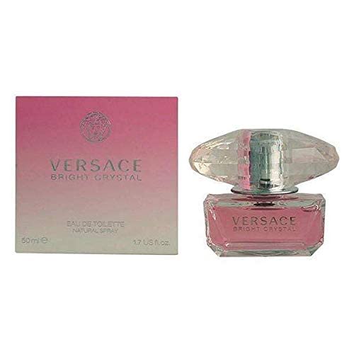 Versace Bright Crystal styled with summer outfit, suggests bright seasonal wearable fragrance