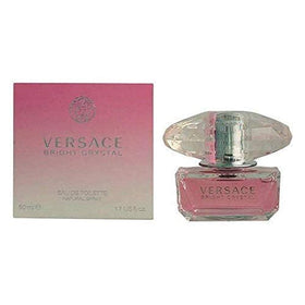 Versace Bright Crystal styled with summer outfit, suggests bright seasonal wearable fragrance