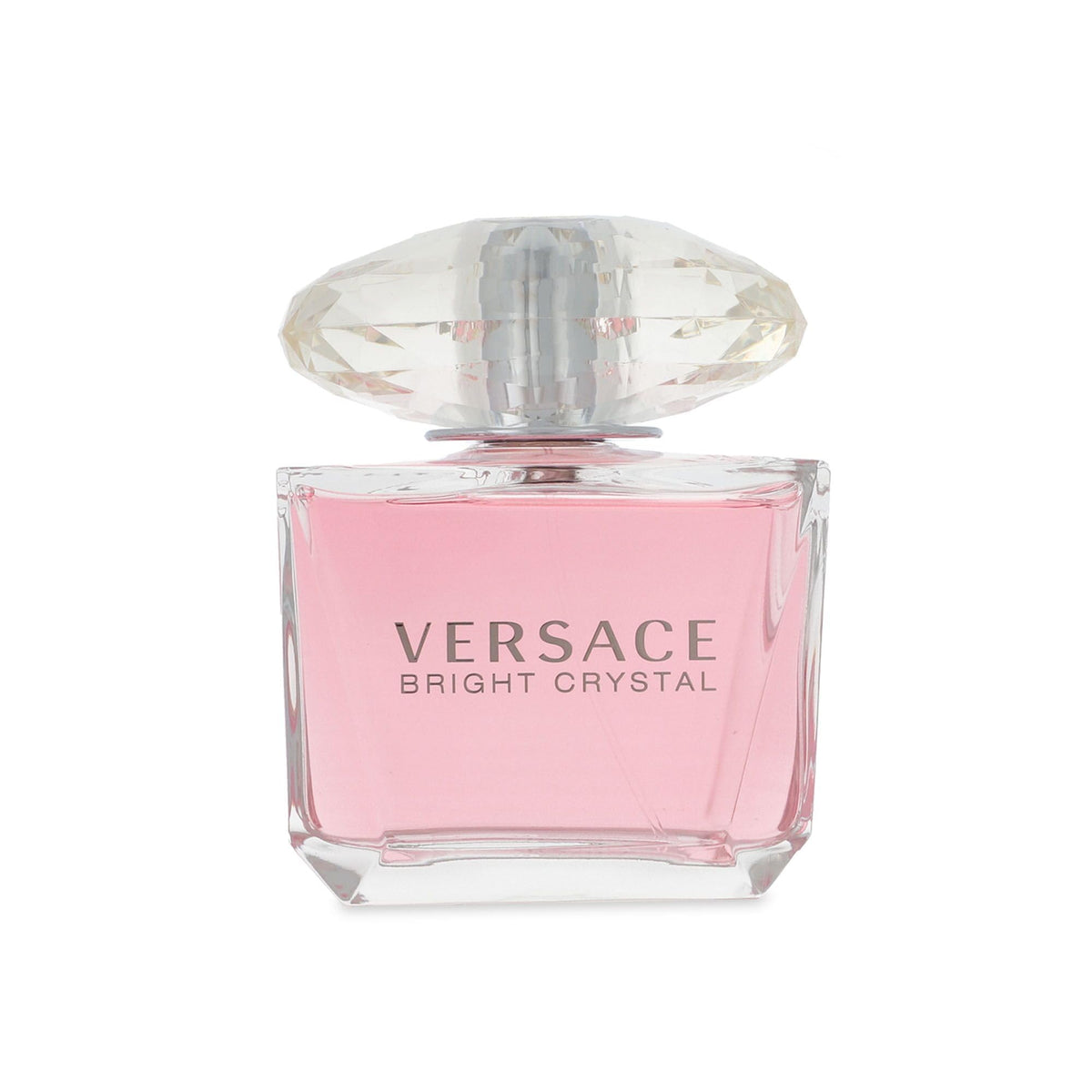 Versace Bright Crystal close-up of perfume liquid highlighting clarity and luminous texture