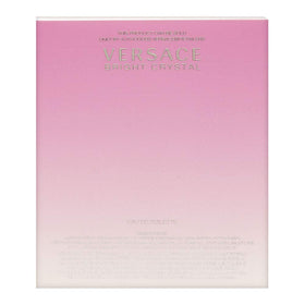 Versace Bright Crystal packaging box displayed, Versace branding visible for confident gifting