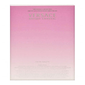 Versace Bright Crystal spray action releasing mist, helpful for testing fragrance coverage