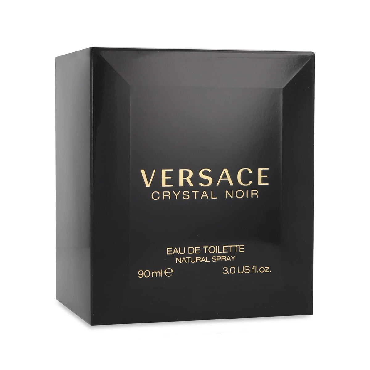 Versace Crystal Noir on a vanity in evening setting showing mood and wearability benefit: ideal for nights out