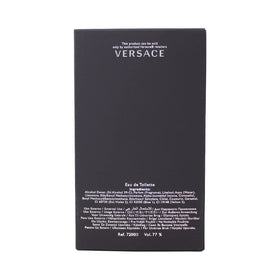 Versace Pour Homme cap and nozzle close-up highlighting quality finish and precise spray control