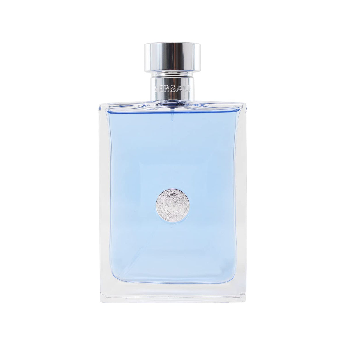 Flat lay of Versace Pour Homme ingredient notes illustrating citrus, floral, and woody accords