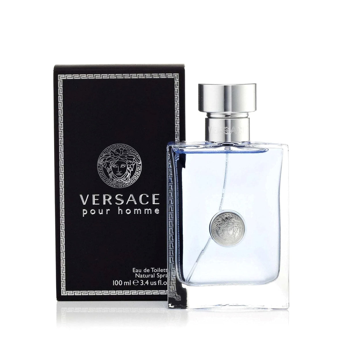 Versace spritz in motion demonstrating fragrance application ease