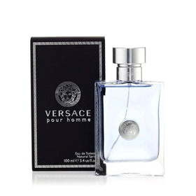 Versace spritz in motion demonstrating fragrance application ease