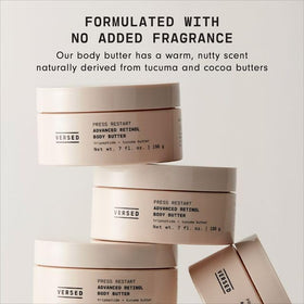 Versed open jar showing whipped texture for deep hydration benefit