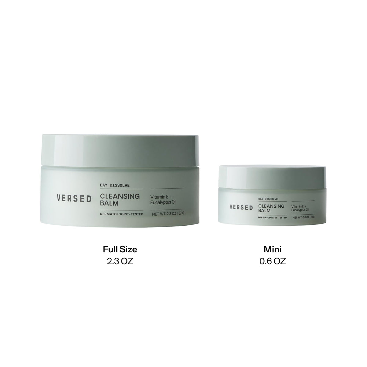 Versed Day Dissolve in bathroom setting showing calming skincare ritual ease