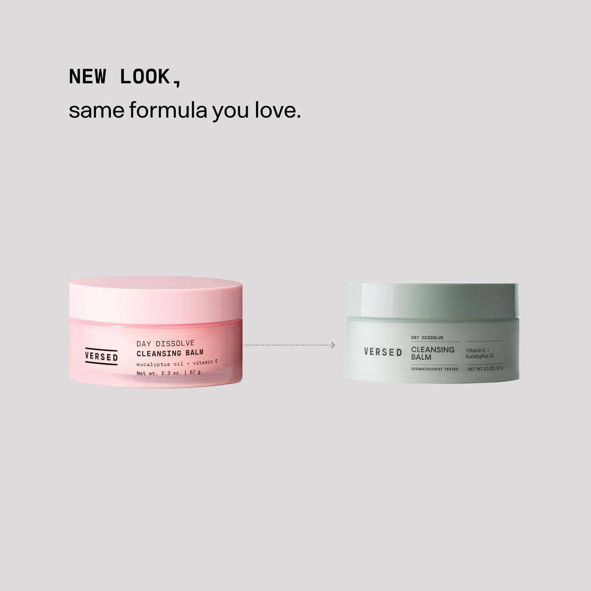 Versed Day Dissolve close-up texture of balm solid-to-oil for nourishing cleanse
