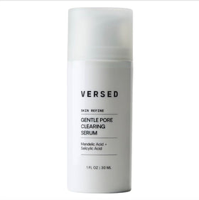 Versed front packaging showing bottle and clear branding and benefits