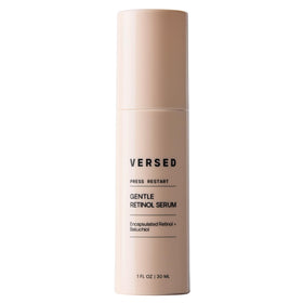 Versed front packaging showing bottle and label with calming design benefits
