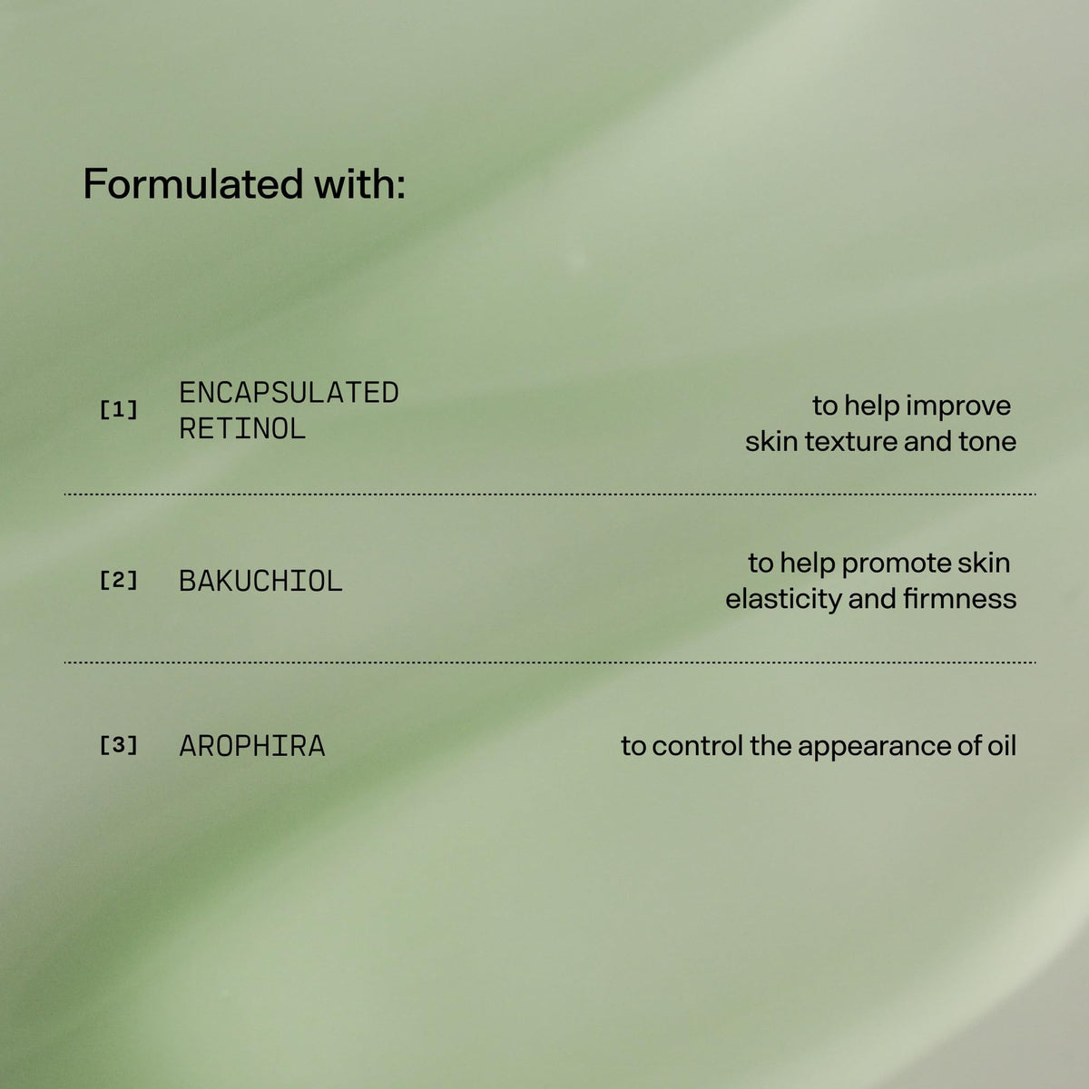 Versed serum applied in evening routine demonstrating smooth layering benefit