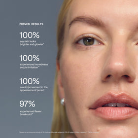 Versed serum dropper texture showing lightweight consistency and absorbency