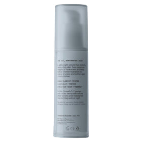 Versed Water Rush bottle on bathroom shelf showing everyday skincare placement
