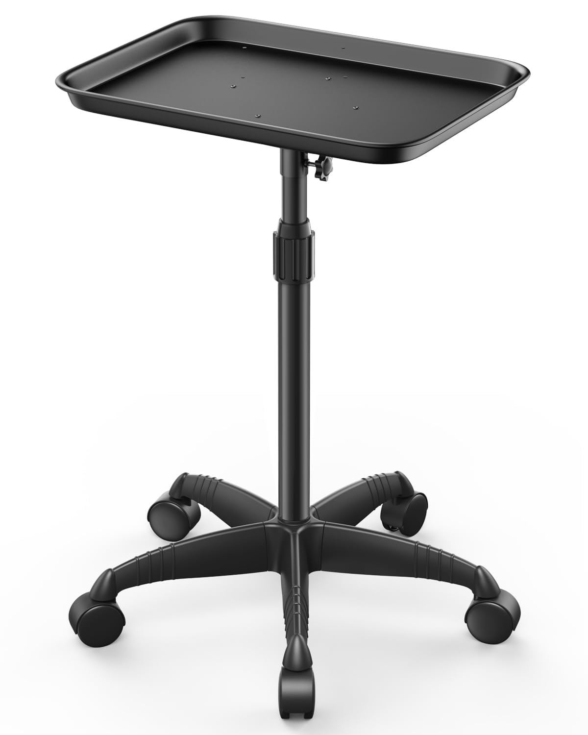 VER YTOP front view of tray showing clean aluminum surface and base, professional appeal