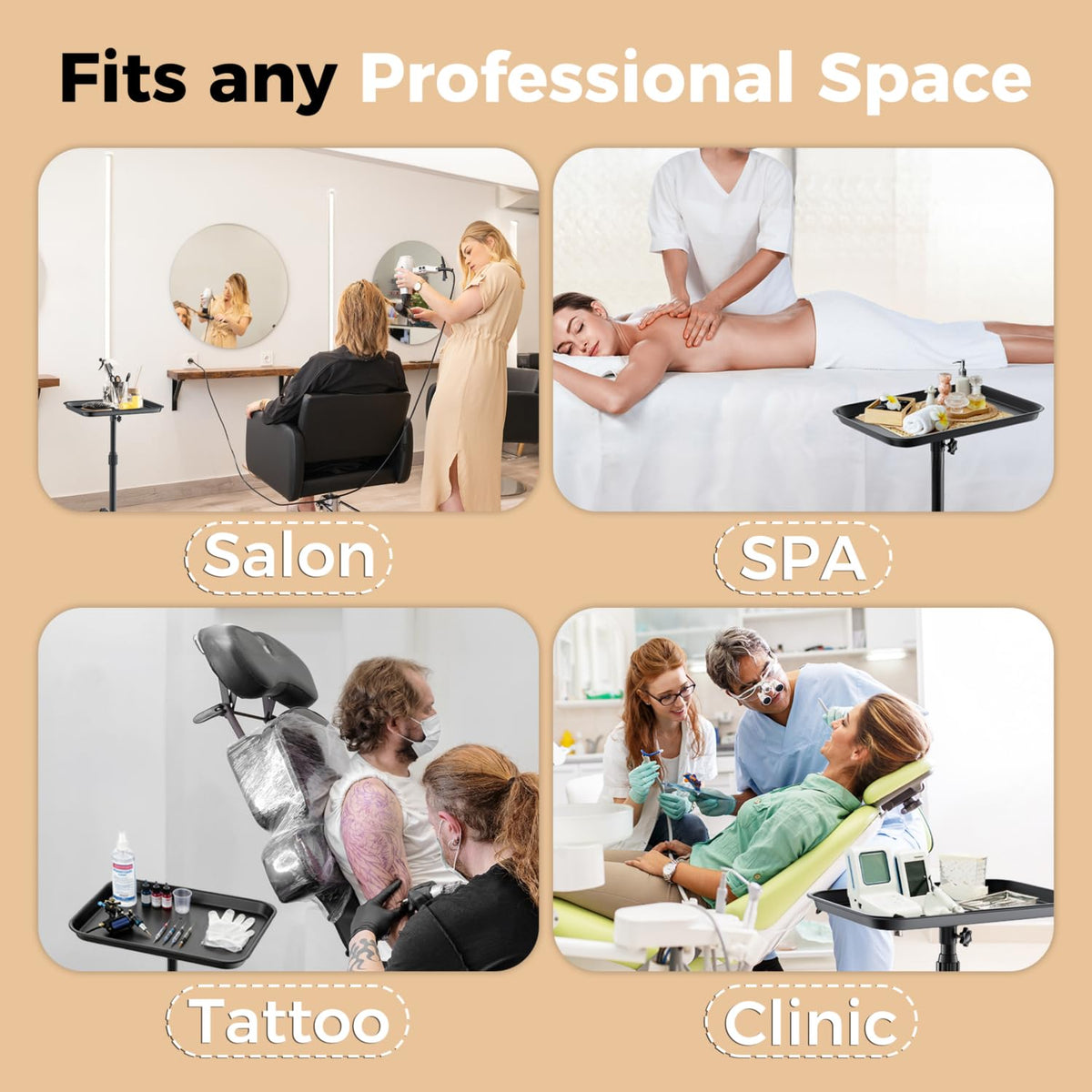 VER YTOP scale comparison next to chair showing compact footprint and space-saving benefits