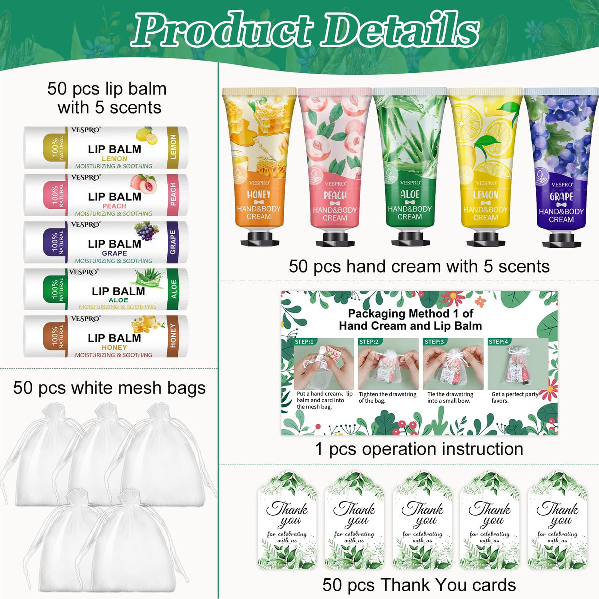 VESPRO hand cream texture close-up highlighting smooth, non-greasy moisturization