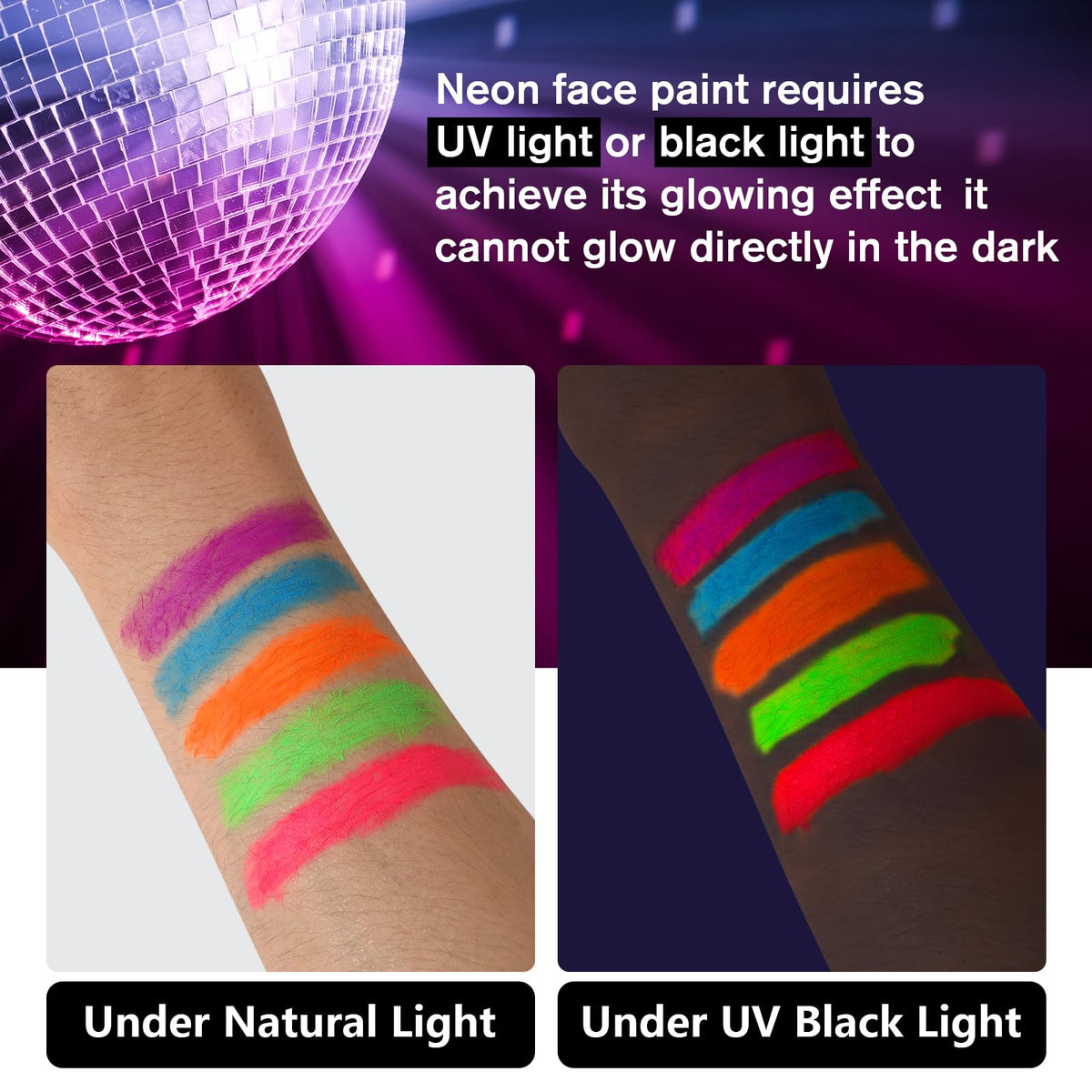 VESPRO close-up texture of a stick tip showing creamy neon pigment for smooth application