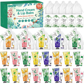 VESPRO front packaging showing complete 50-set gift contents and tidy presentation