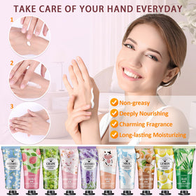 VESPRO applying lotion to hands demonstrating fast absorption benefit