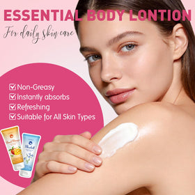 VESPRO lotion texture swatch on hand showing fast-absorbing, non-greasy finish