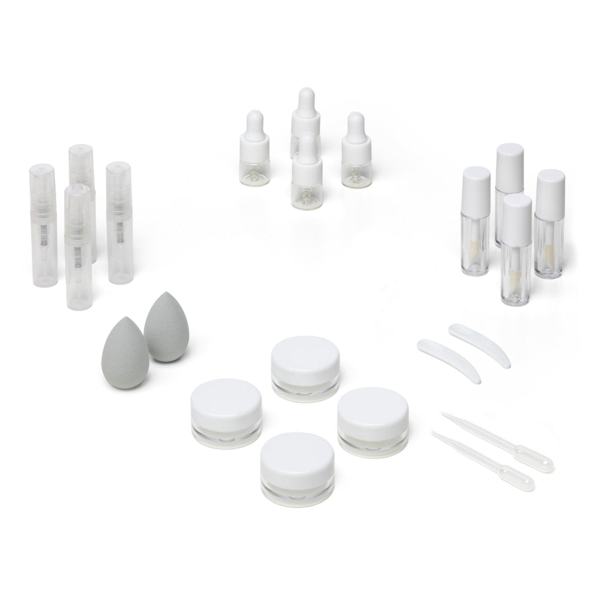 Vessara mini kit front view showing compact travel organization