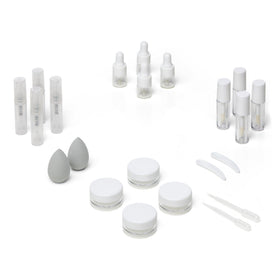Vessara mini kit front view showing compact travel organization
