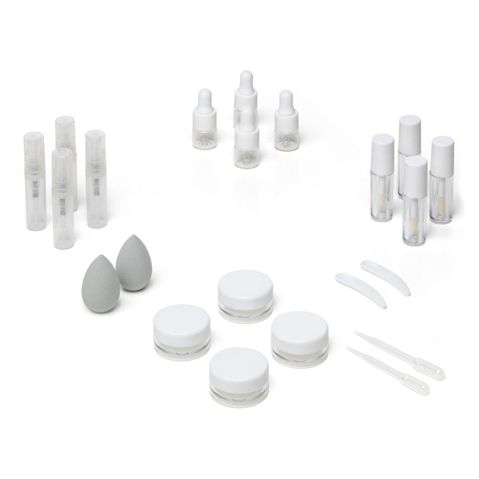 Vessara mini kit front view showing compact travel organization