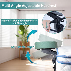 Veuverig under-mattress support frame showing secure anchoring under mattress