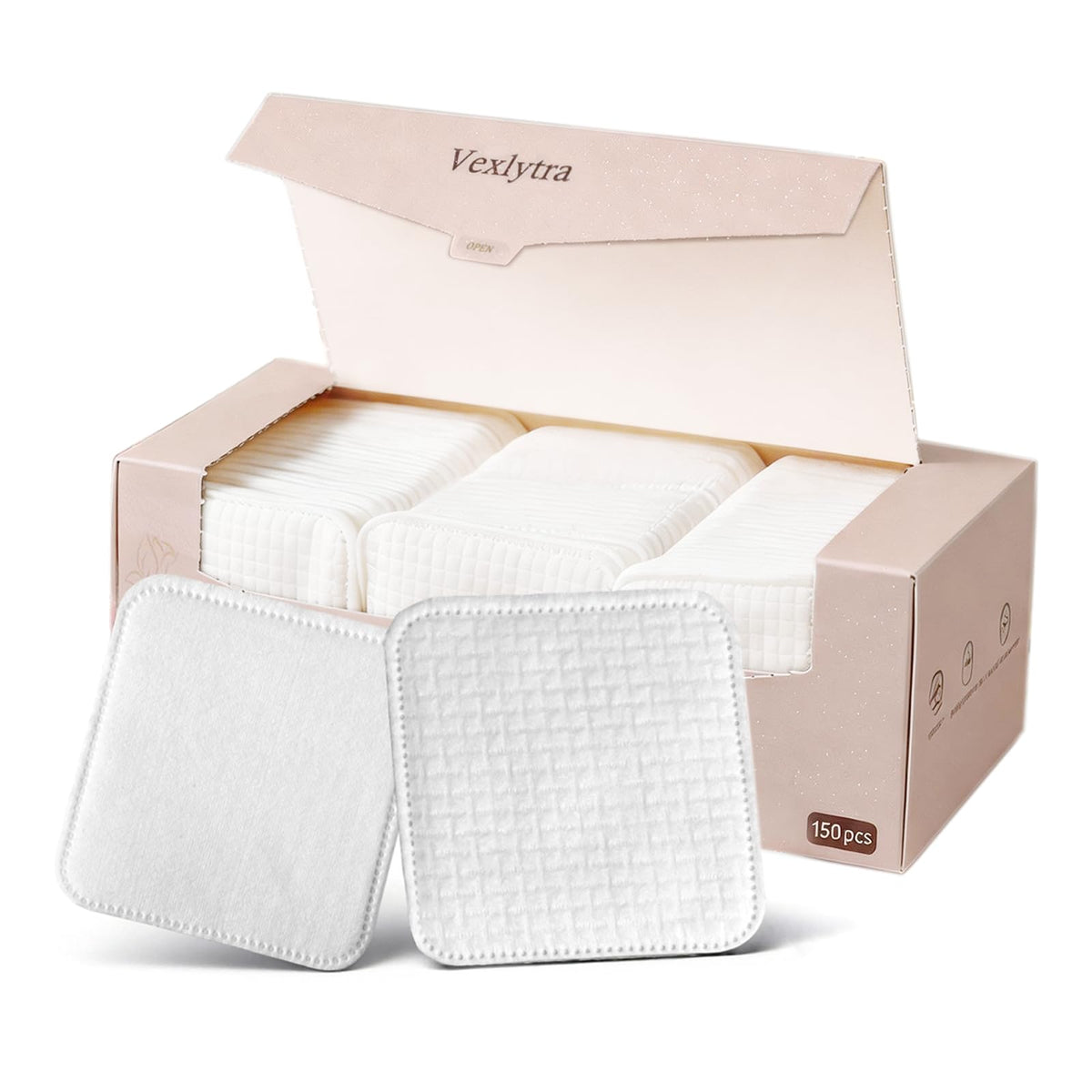 Vexlytra front packaging showing 150-count and benefits