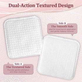 Vexlytra pad dual-side texture revealing textured and smooth faces
