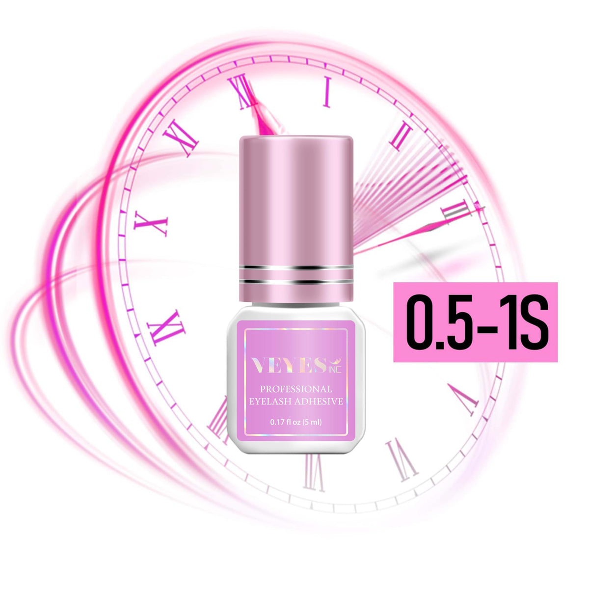 VEYES INC nozzle close-up for precise single-lash adhesive application benefit
