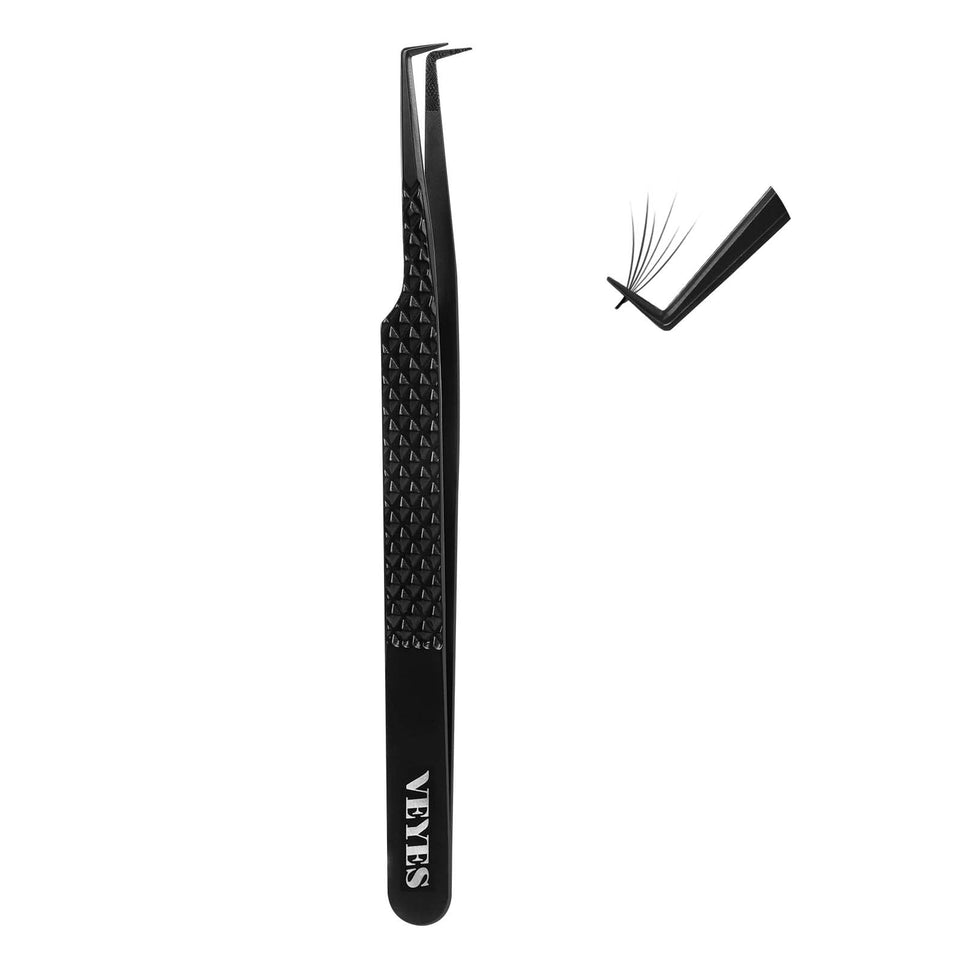 VEYES INC front packaging showing tweezers and brand, highlights professional quality
